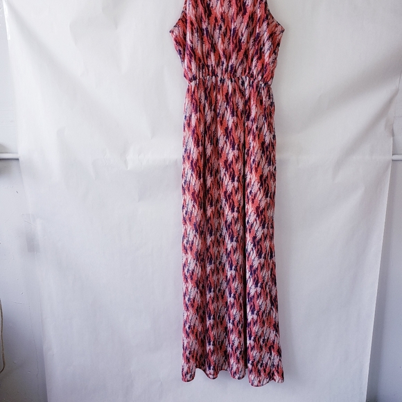 Charming Charlie Womens Maxi Dress Spaghetti Strap lined size small - Picture 2 of 7